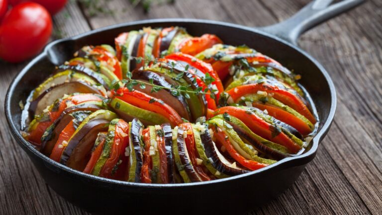 Receita de ratatouille cheio de sabor