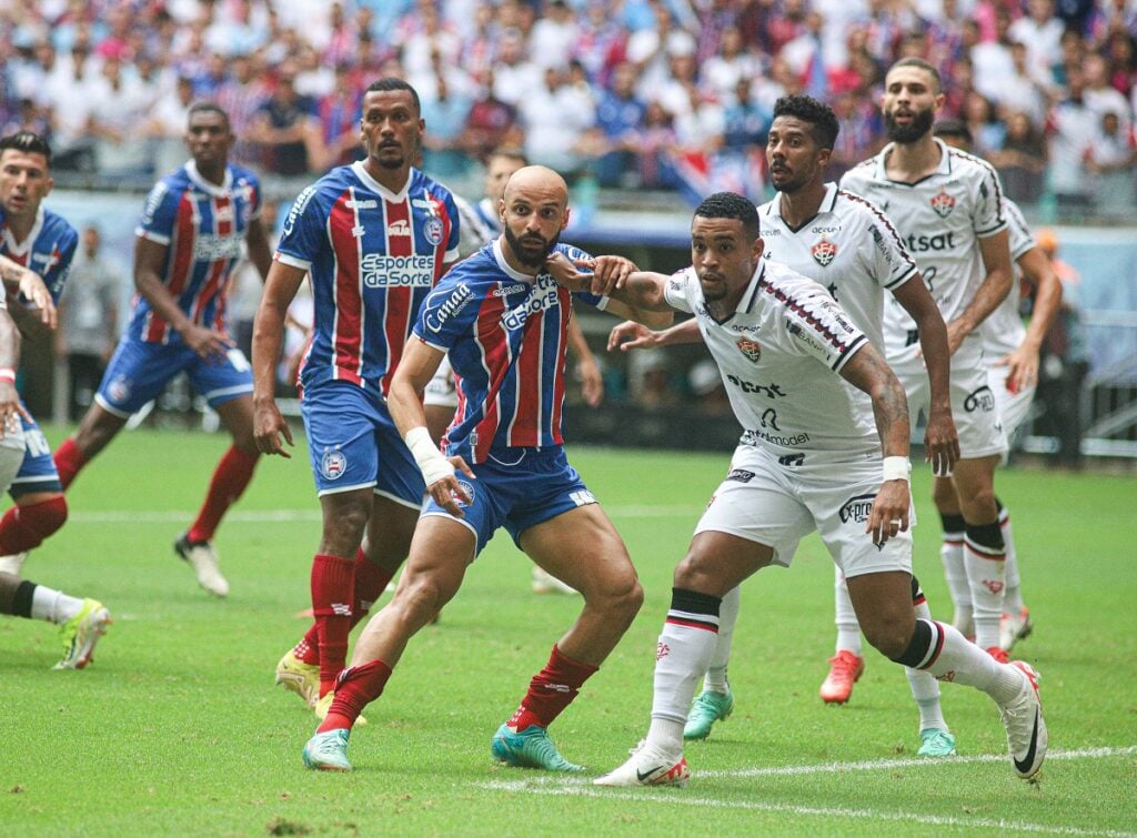 Onde assistir Criciúma x Bahia ao vivo - Campeonato Brasileiro neste domingo (16/06/2024). Foto: Tiago Caldas/EC Bahia